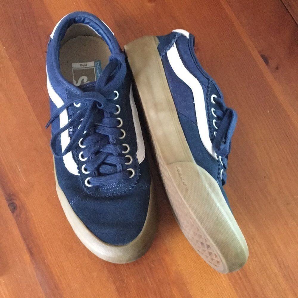 Vans Chima Ferguson Blue Suede Shoes Men’s Size 7